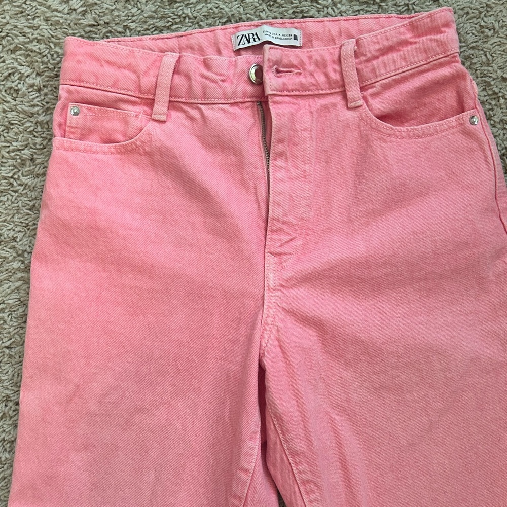 Pink Zara jeans